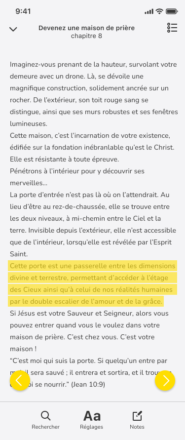 Surligner, annoter, copier des passages