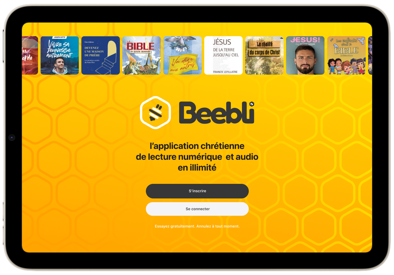 Beebli sur iPad et iPhone